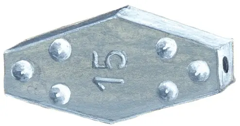 Super Prix Plombs hexagonaux crampons vrac