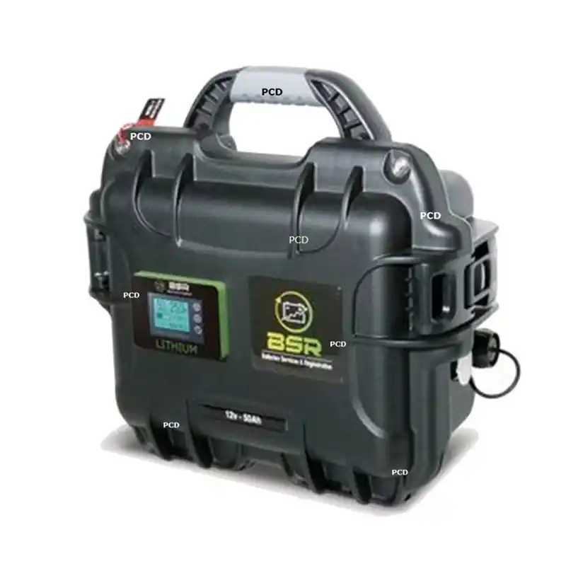 Batterie Valise Lithium Prestige BSR Life Po4 12v 50amp + 1 Sondeur 20amp Marque