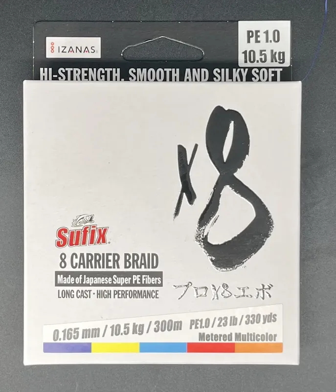 tresse suffix X8 multicolor 300m Prix Réduit