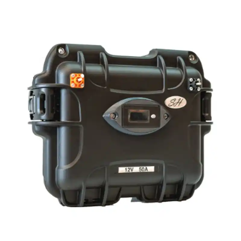 Batterie Lithium LifePo4 12V 50Ah Avec Sortie Régulée 12V Sh Lithium + Chargeur Nouvel Arrivage