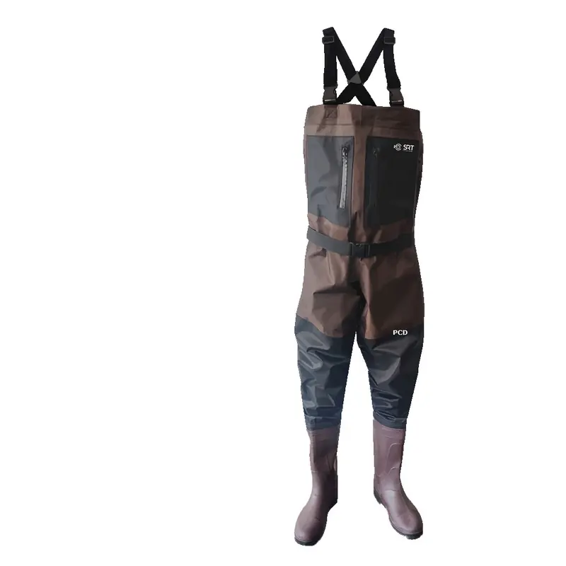 Waders SRT Luxe PVC Avec Poches Ventrales Offre Limitée