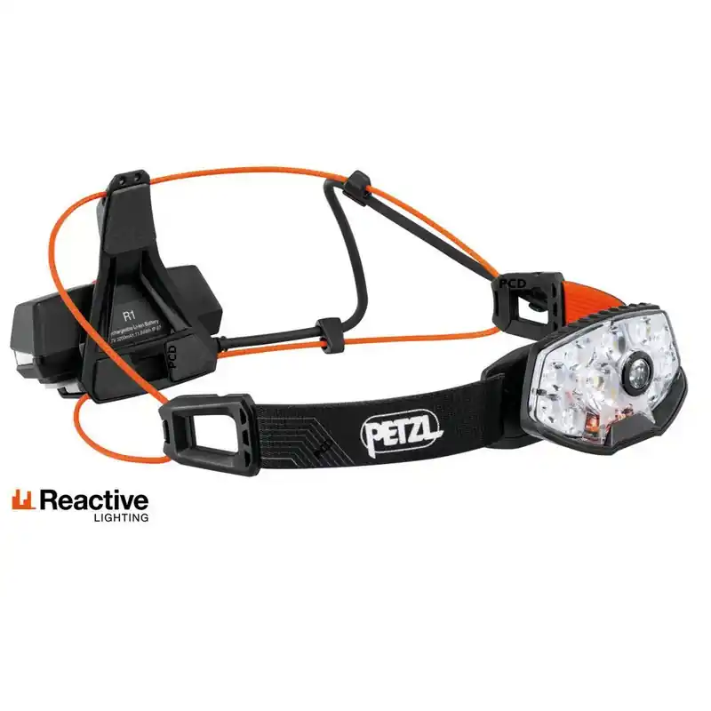 Expédition Rapide Lampe Frontale Petzl Noa RL Noire & Rouge