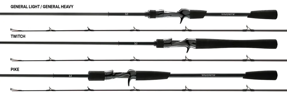 Commander Vite Canne Favorite x1c casting