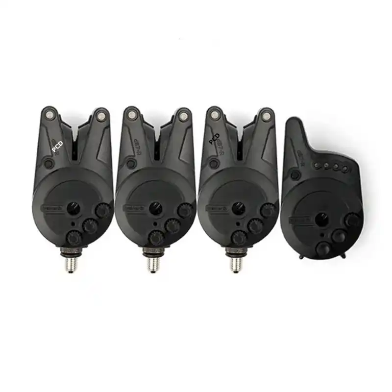 Coffret 3 Détecteurs + Centrale Trakker dB7-R 3 Rod Bite Alarm Set 3 + 1 Achat Immédiat