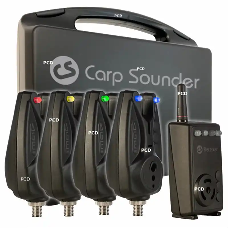 Prix Bas Coffret Carpsounder Age One 4 Détecteurs + Centrale