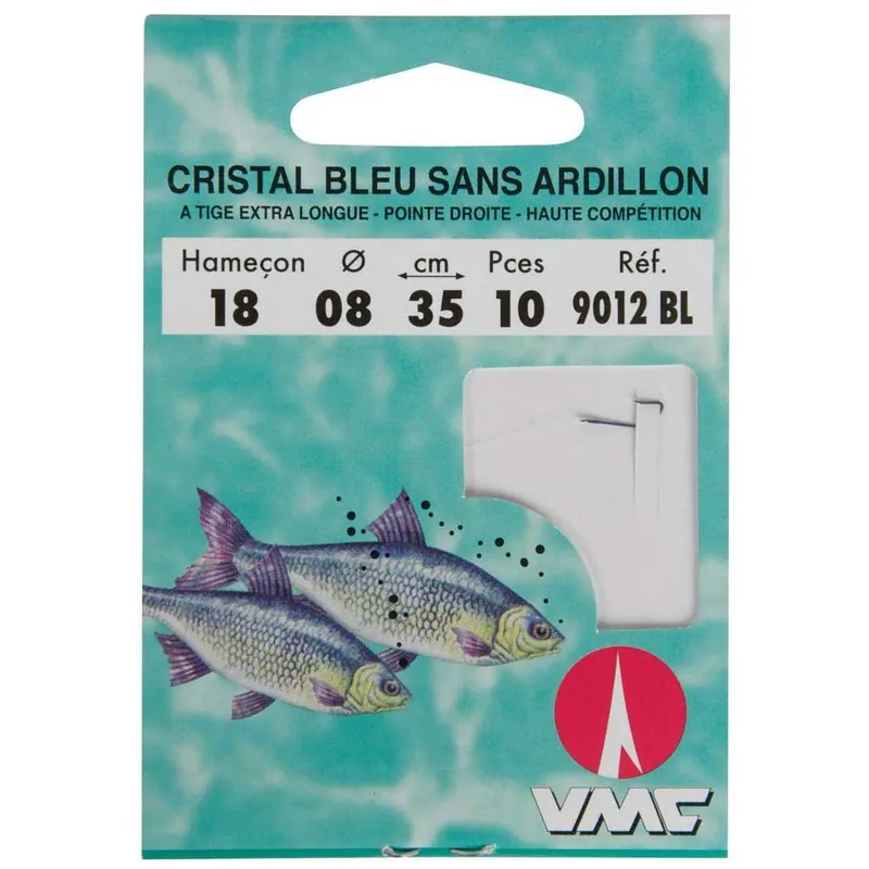 Hameçons montés Water Queen cristal bleu sans ardillon Nouveauté