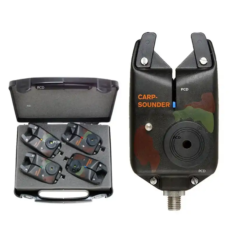 Coffret 4 Détecteurs Carpsounder Basic Camou 4 Coloris Réduction