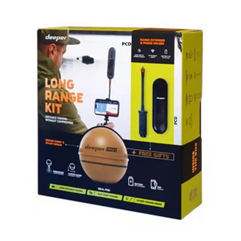 Meilleur Choix Pack Deeper Sondeur Chirp+V2 Avec Kit Ampli Du Bord