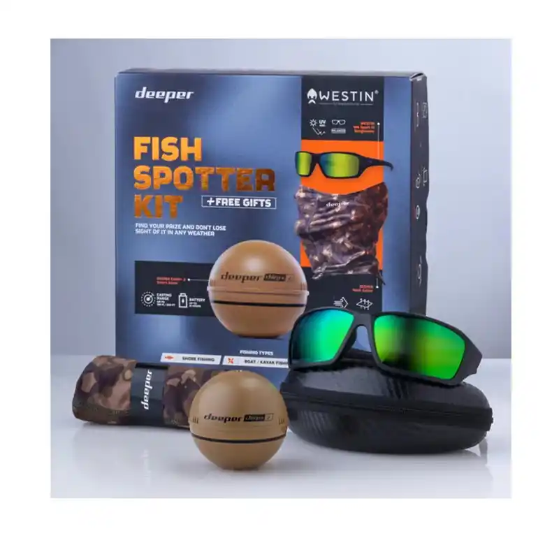 Pack Deeper Chirp+2, Lunettes Westin Et Tour De Cou Prix Réduit