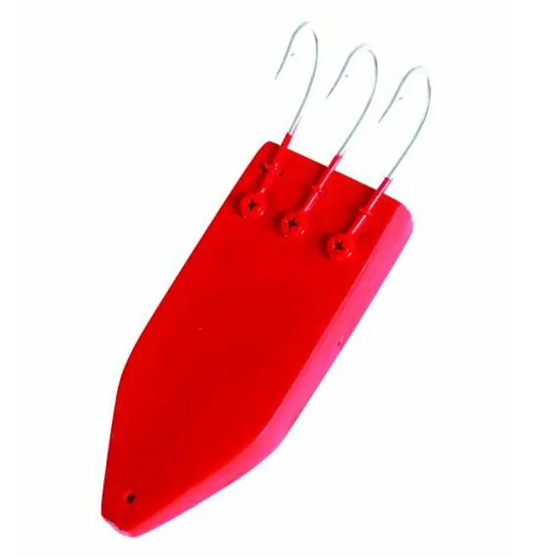 Poulpière rouge 3 hameçons Offre Exclusive