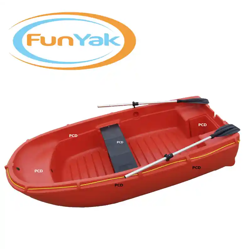 Affaire À Saisir Barque Fun Yak Coralline 2m50 + Avirons