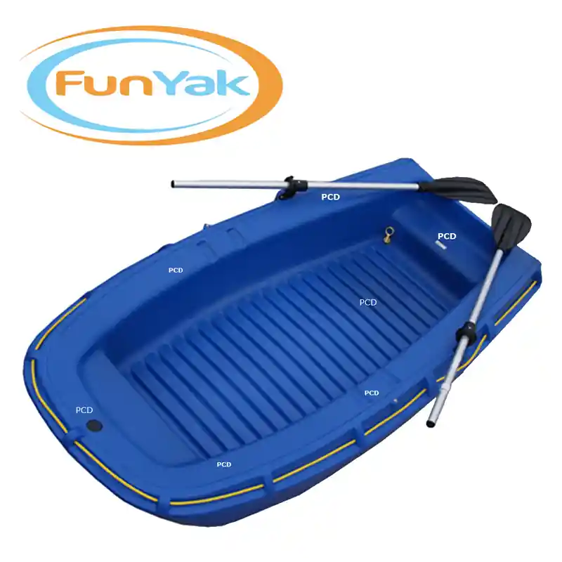 Meilleure Vente Barque Fun Yak Palourde 2m00 + Avirons