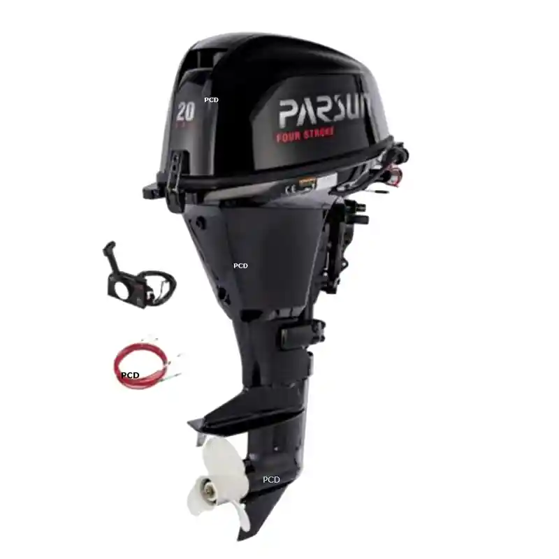 Prix Choc Moteur Thermique Parsun 20 Cv Efi Arbre Court Commande A Distance Et Démarrage Electrique