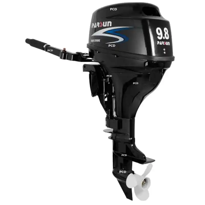 Moteur Thermique Parsun 9.8 Cv Arbre Court Solde