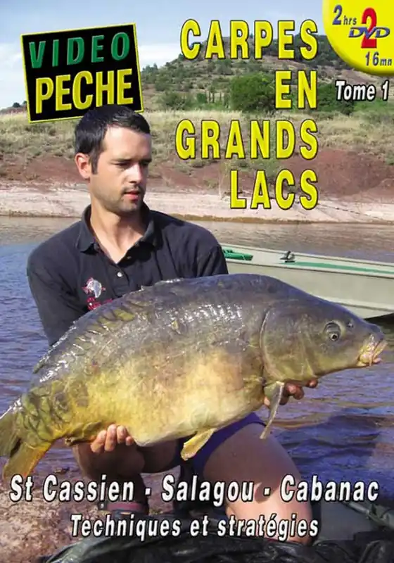 Acheter En Ligne Carpes en grands lacs St Cassien – Salagou – Cabanac (2 DVD) avec Nicolas Migeon