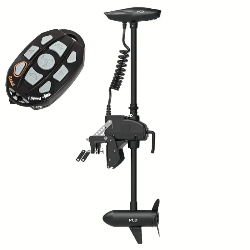 Moteur Electrique Haswing Cayman-T 55Lbs Noir Arbre 100cm Authentique