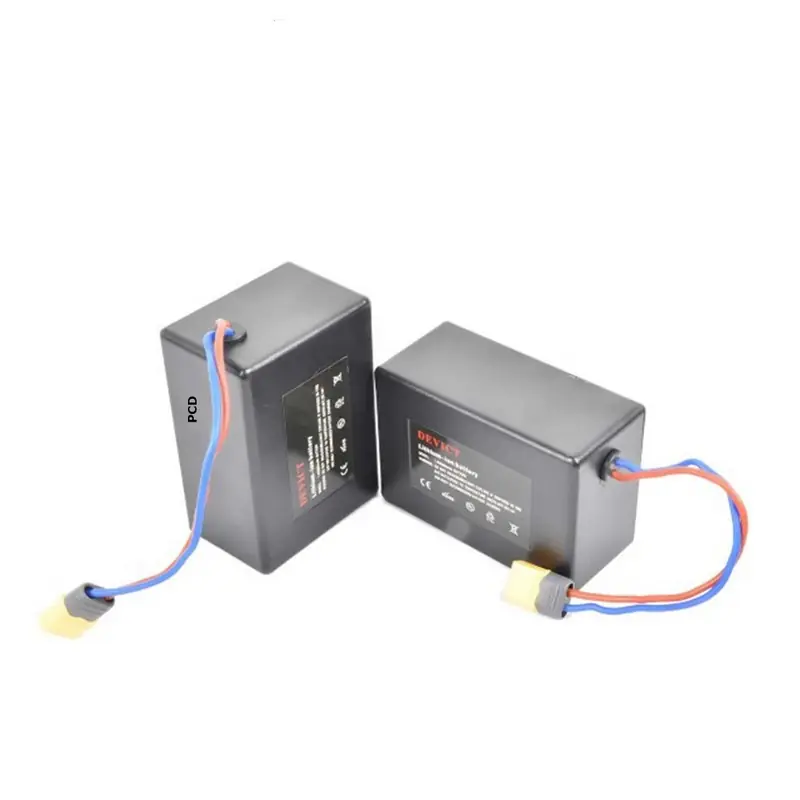 Marque Jeu de 2 Batteries Lithium Pour Bateaux Amorceurs Anatec 7,4V 6A