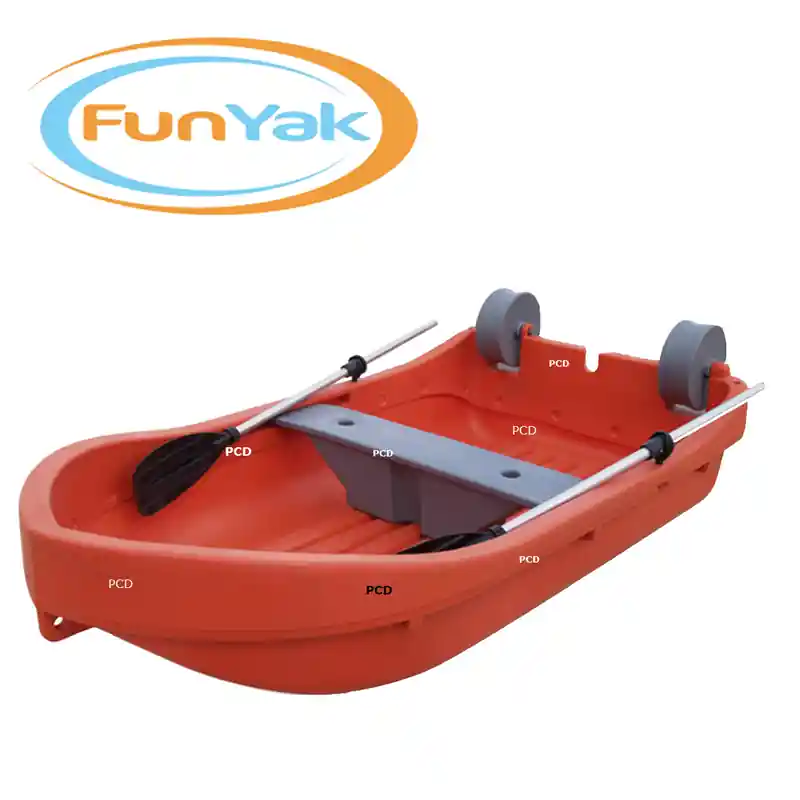 BARQUE FUN YAK CAURIE 2M00 + AVIRONS Commander Vite