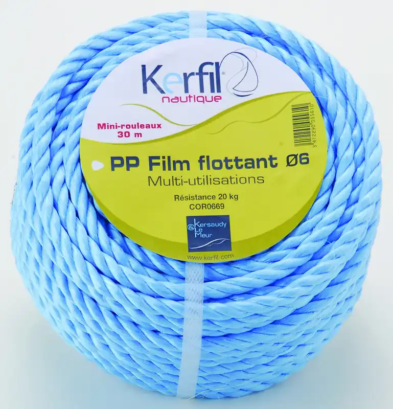 Cordage de pêche polypropylène 30 m bleu Promotion Saisonnière