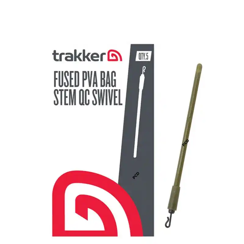 Tige Pour Plombs Trakker Fused PVA Bag Stem QC Swivel Par 5 Pas Cher