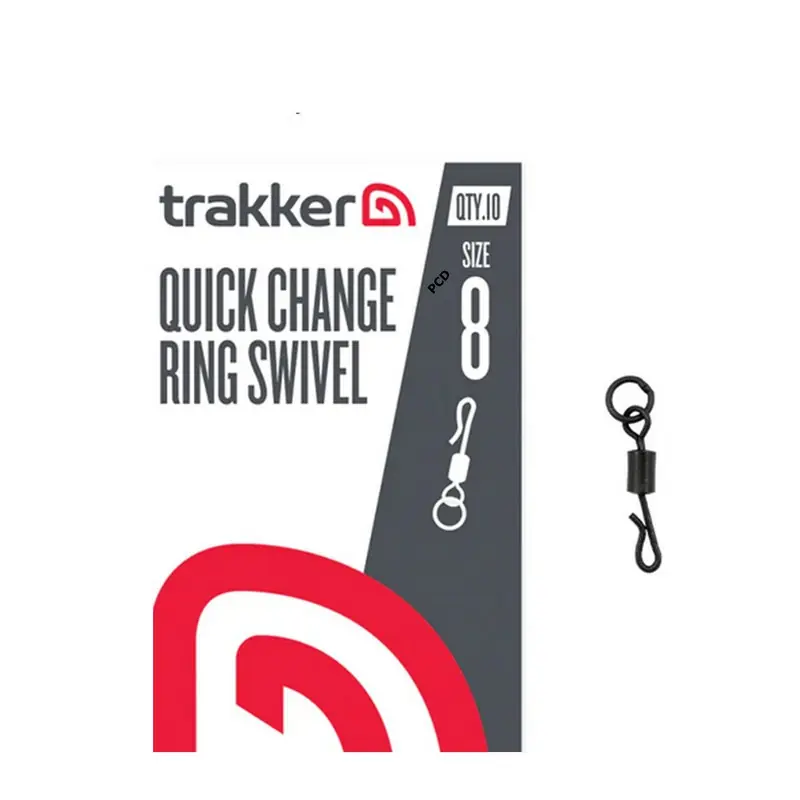 Super Prix Emerillons Trakker Quick Change Ring Swivel Size 8 Par 10