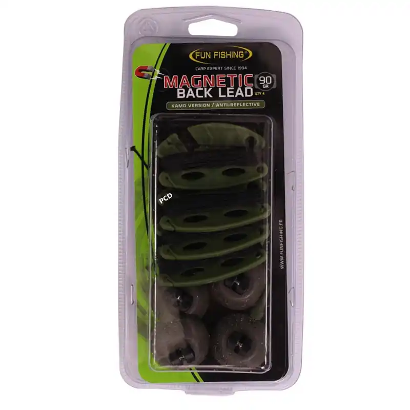 Back Lead Fun Fishing Magnetic Back Lead Kamo 90G Par 4 Achetez Aujourd'hui