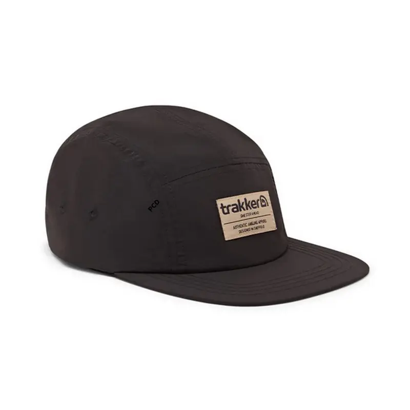 Casquette Homme Trakker 5 Panel Black Cap Promotion Saisonnière