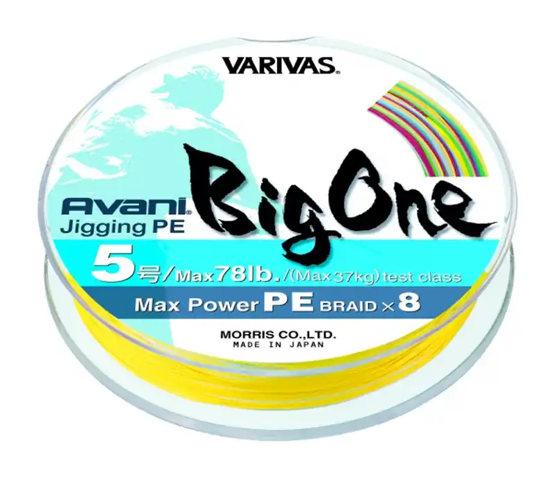 Tresse de pêche Varivas Big One Jigging 600 m Prix Choc