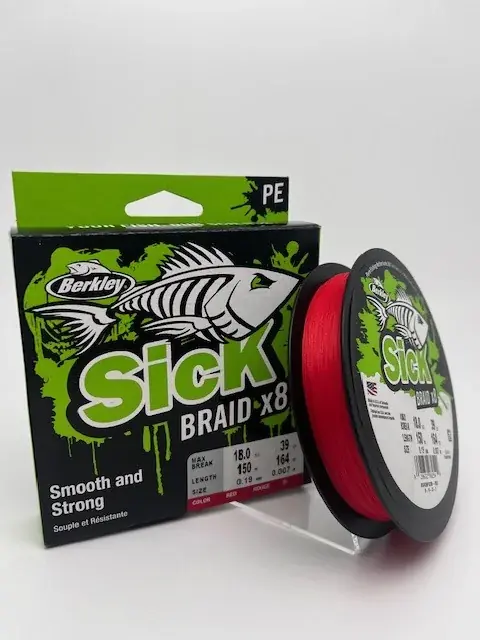 Sick braid x8,red Super Prix