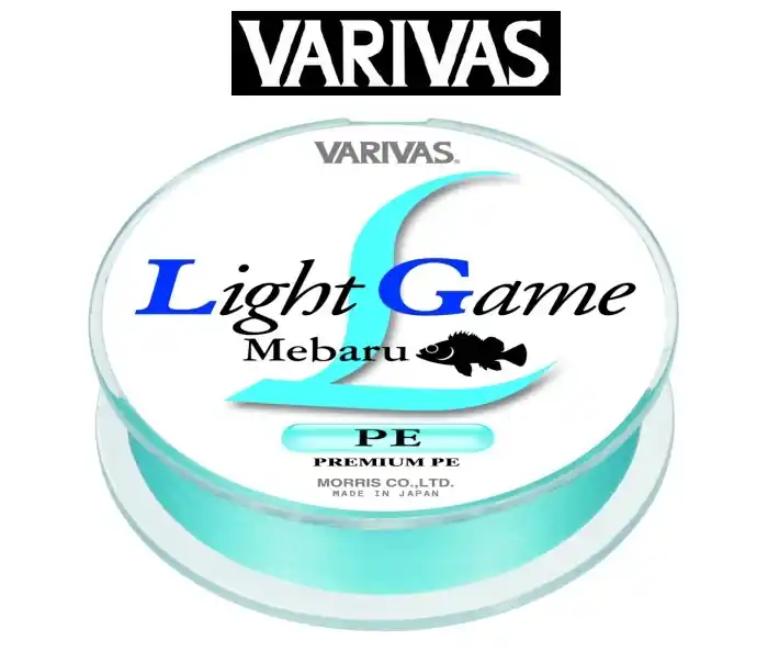 Tresse Varivas Light Game Mebaru Haute Qualité