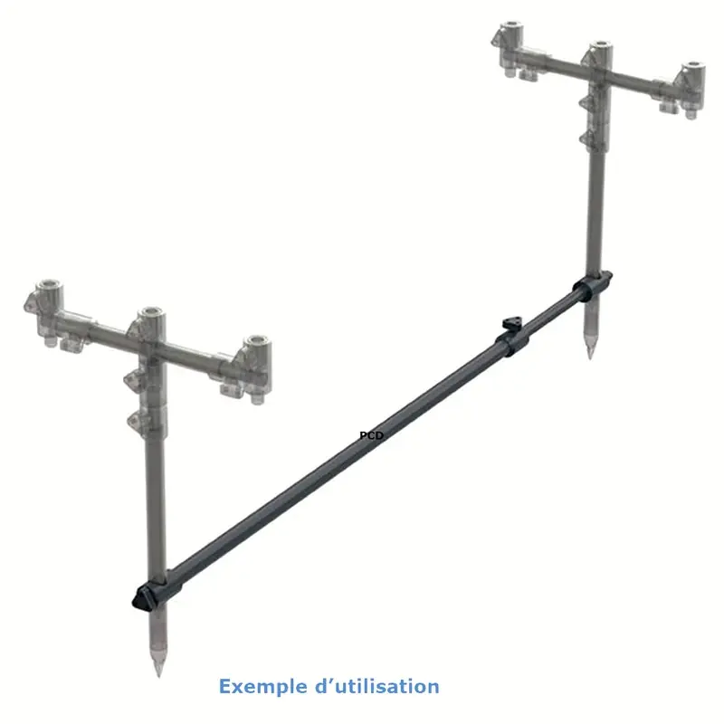 Barre De Maintien Carp Spirit Blax Cross Bar Solid Stick Expédition Rapide