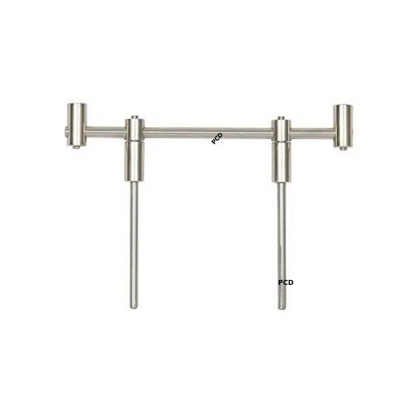 Vente Directe Buzz Bar Inox 200MM 2 Cannes Pour Rod Pod Carp‘o B4