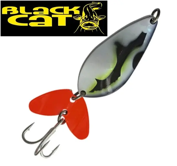 Affaire À Saisir Leurre Black Cat Hitman Twin Spoon 80 gr