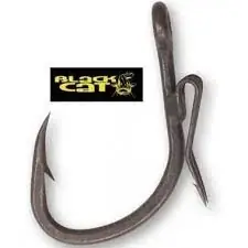Black cat ghost hook,6/0 Vente Flash