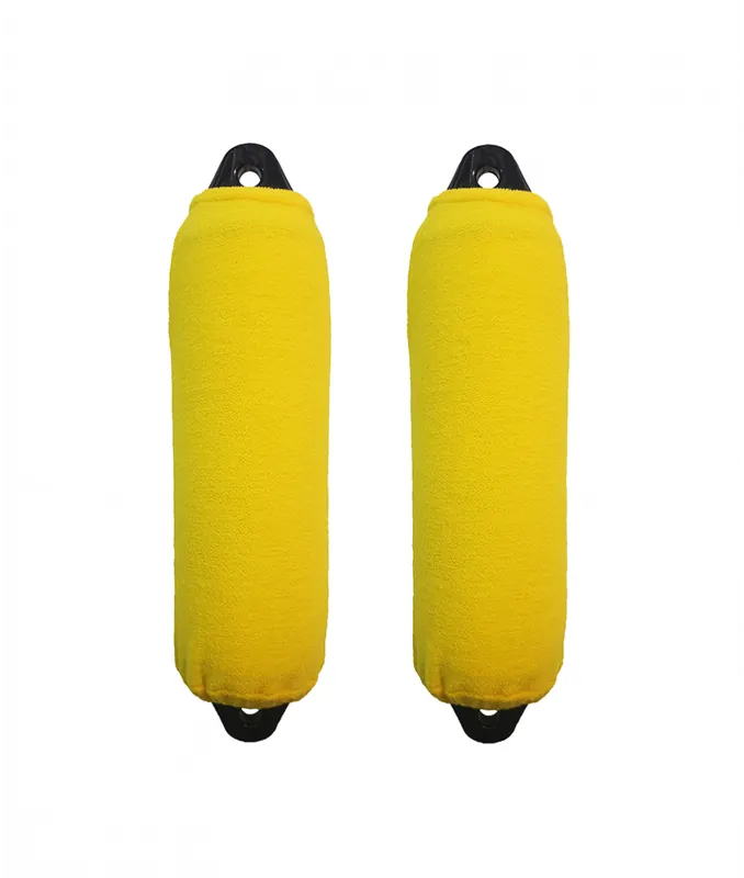 Top Vente Paire chaussettes pare-battage Fendress simple épaisseur F3 23X76 - Jaune