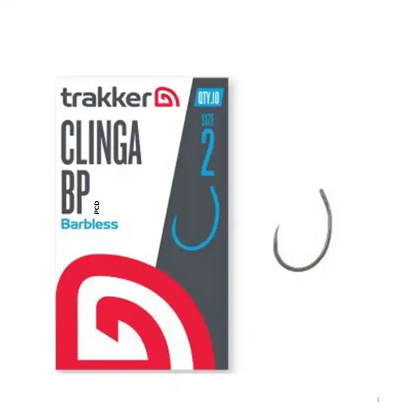 Hameçons Trakker Clinga BP Hooks Barbless Par 10 Authentique