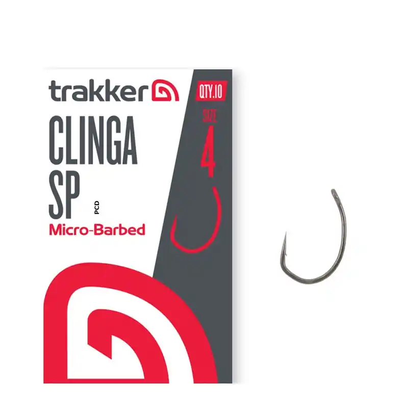 Hameçons Trakker Clinga SP Hooks Micro-Barbed Par 10 Dernier Modèle