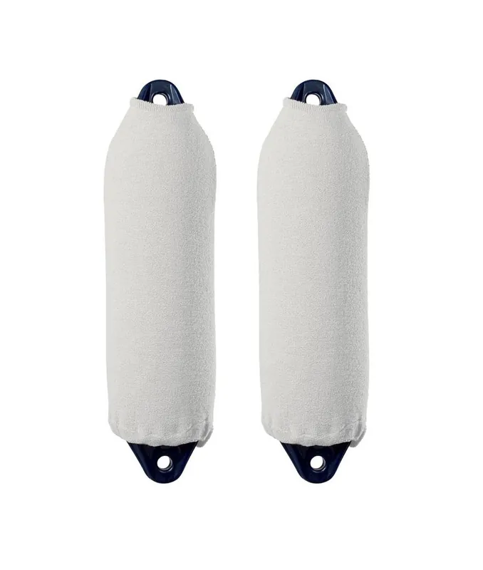 Pas Cher Paire chaussettes pare-battage Fendress simple épaisseur F1 15X61 - Blanc