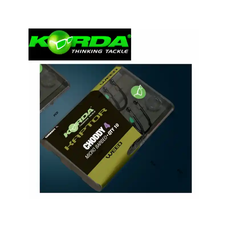 Quantité Limitée HAMECONS KORDA KAPTOR CHODDY VERT PAR 10