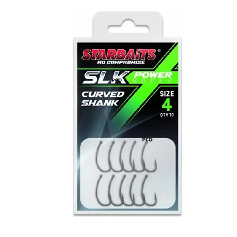 Acheter Direct Hameçons Starbaits Power Hook PTFE Coated Curved Shank Par 10