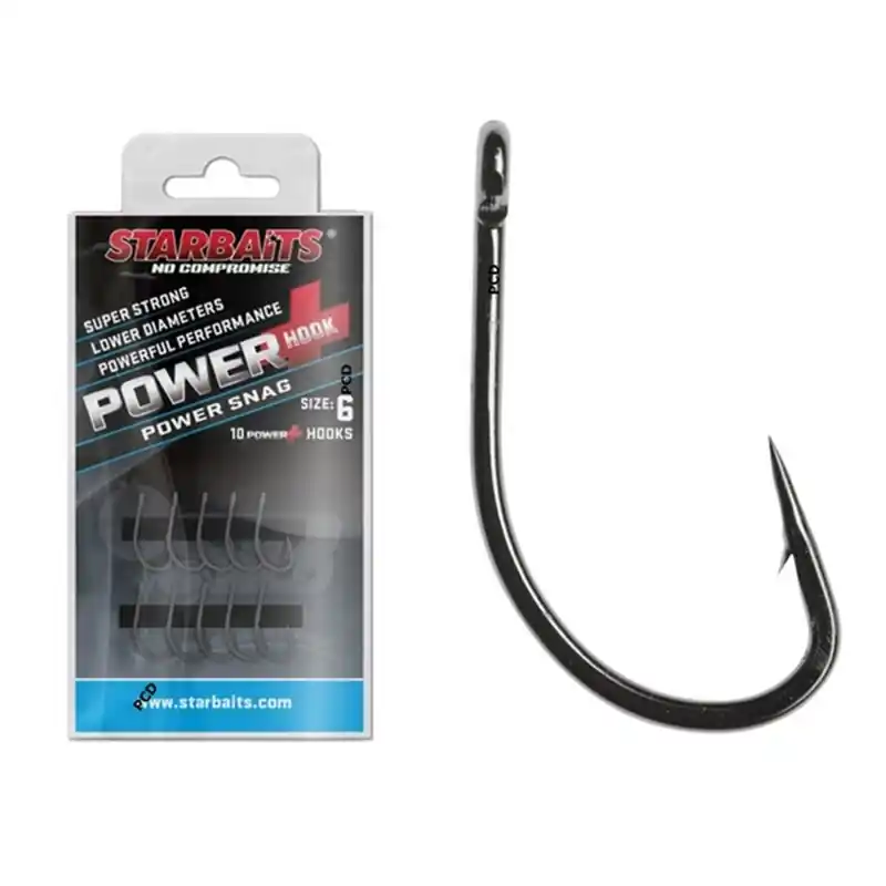 Hameçons Starbaits Power Hook Power Snag Par 10 Prix Choc