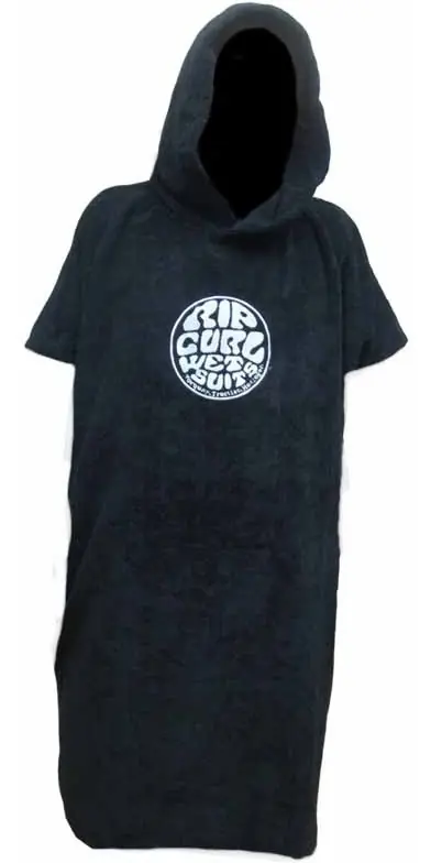 Prix Cassé Poncho de change Rip Curl - Noir