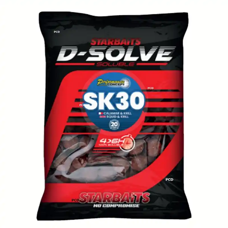Bouillettes Solubles Starbaits Performance Concept SK30 D-Solve 2Kg500 Offre Spéciale