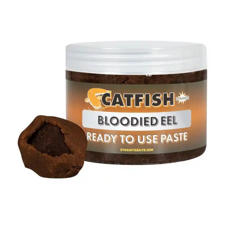 Achetez Aujourd'hui Pâte D‘Enrobage Dynamite Baits Catfish Bloodied Eel Range Ready to use Paste 350g