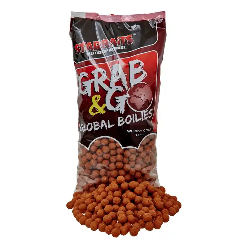 Bouillettes Starbaits Grab & Go Global 2KG500 Whisky Cola Remise