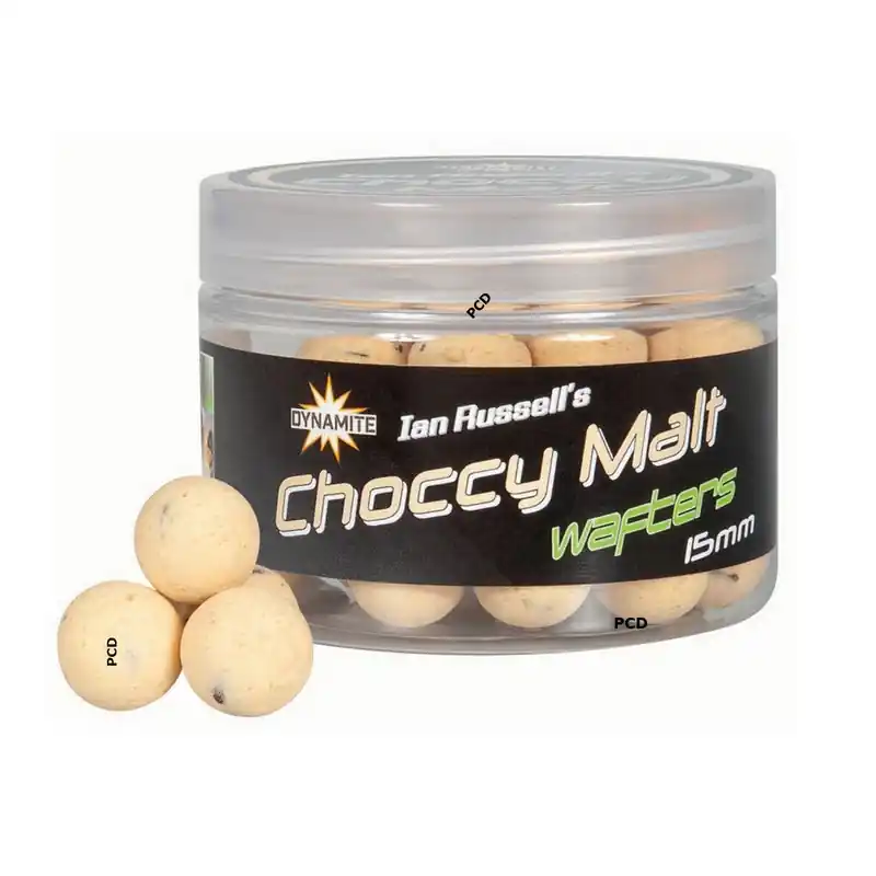 Prix Réduit Bouillettes Flottantes Dynamite Baits 100G 15MM Ian Russell‘s Choccy Malt Pop-Ups