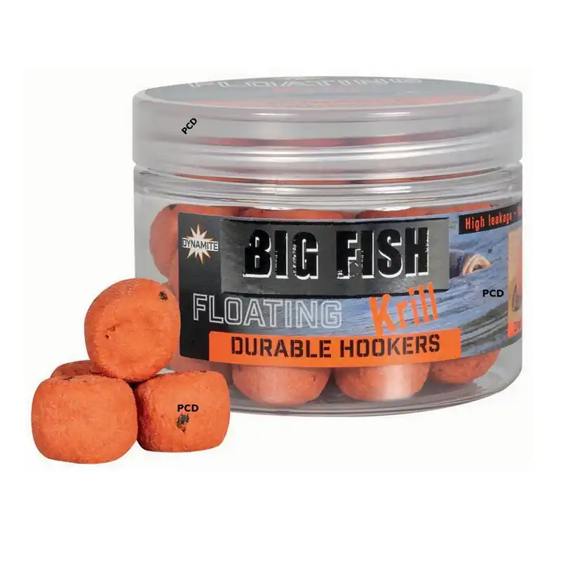 Super Prix Pellets D‘eschage Dynamite Baits Big Fish Krill Floating Durable Hookers Orange 12MM 100G