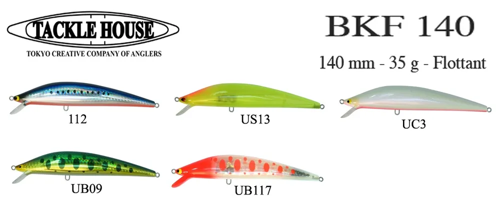 Achetez Aujourd&rsquo;hui Leurre Flottant Tackle House BKF 140