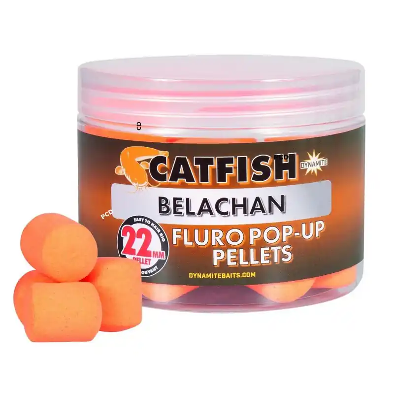 Achetez Aujourd'hui Pellets Flottants Carpe Et Silure Dynamite Baits 162G 22MM Belachan Orange Fluro Pop-Ups