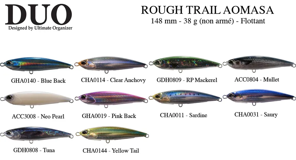 Commande En Gros Leurre De Surface Duo Rough Trail Aomasa